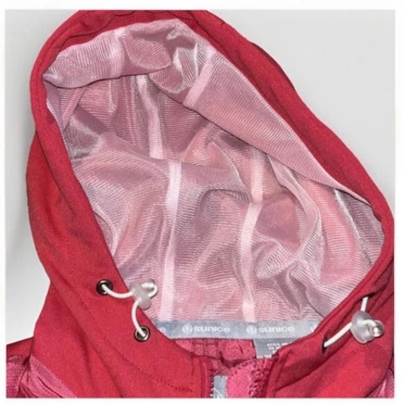 Sunice Womens Pink full zip sleeveless jacket size L The Coeur D’Alene Resort - Picture 6 of 9